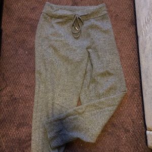 Zara women knitted joggers M